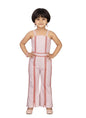 Aarika Girls Peach Colour Jumpsuit-(2-9 Years)-(Oct_Dr-803-Peach-26)