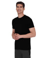 XYXX Mens Round Neck Regular fit Solid Tshirt | Softer Than Cotton | Cotton Rich Tshirt for Men| Anti-Microbial Silver Finish