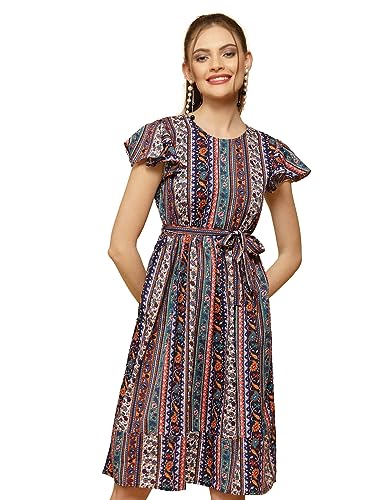 OOMPH! Womens Western & Fusion wear Western Dresses for Women Multicolor - md804