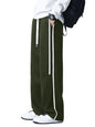 Greciilooks Men High Rise Casual Trousers Pants | Regular Trouser Loose Fit | Sports Stylish Treck Pant | Sweatpants | (Sports |