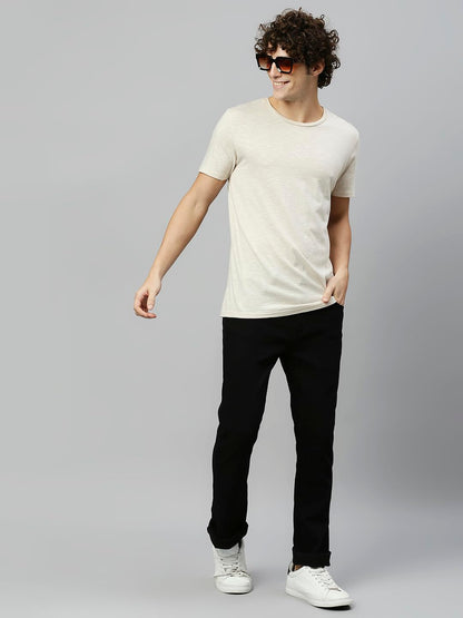 High Star Men Black Jean Slim-Fit Stretchable Jeans