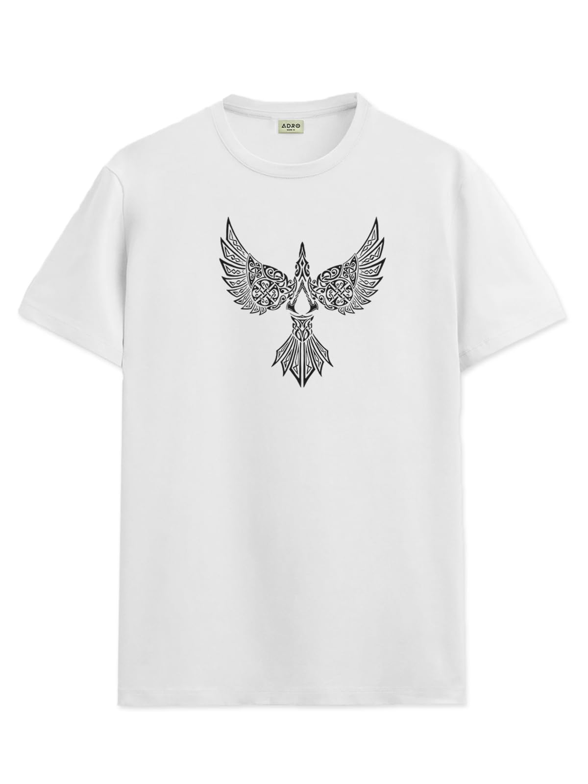 ADRO Mens Bird Design Tshirt for Bird Lovers -Premium Cotton T Shirt with Vibrant Bird Design -Comfortable and Stylish Fit T-Shi