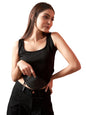 Greciilooks WomenS Solid Regular Fit Tops (Gl-W.Top-W2266_Black