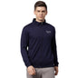 Dennis Lingo MenS Poly Cotton Sweatshirt - Front Open Zipper, High Neck, Full Sleeves, Regular Fit, Casual Winter Wear For Men