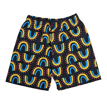 T2F Girls Cotton Printed Shorts(Pack of 5)