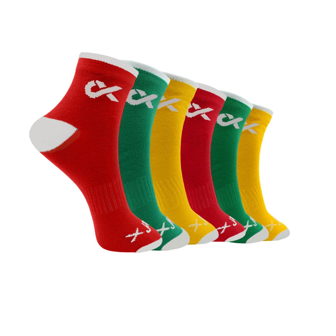 Xjarvis Moscow Ankle Socks For Men And Women  Moisture-Wicking, Ultimate Comfort, Odor Free, Breathable & Perfect For Gym Wear A