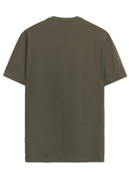 ADRO Sports Design Printed T-Shirt for Men - 100% Cotton, Regular Fit, Soft Breathable Fabric. (RN23-M-SPR-OL_Olive)