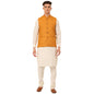 Jompers Mens Solid Kurta Pyjama Set With Nehru Jacket