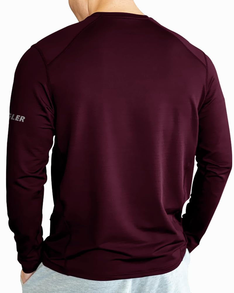 Noble Monk MenS Solid Full Sleeve Activewear T-Shirt Regular Fit For Casual Wear | Modern Clothing T-Shirt Comfort Fit And High