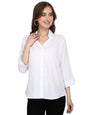Leriya Fashion Regular Fit Women Top (Lf_W1153_White