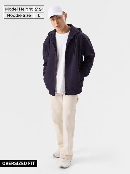 The Souled Store TSS Originals: Berry Blast Men Oversized Hoodies Hoodies Sweatshirts Pullovers Fleece Zip-up Graphic Printed So