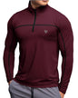 Noble Monk MenS Active Wear Regular Fit T Shirt |Full Sleeves |Casual T-Shirt For Men Maroon