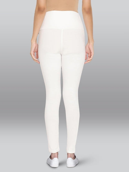 Lyra Overbelly Maternity Leggings White