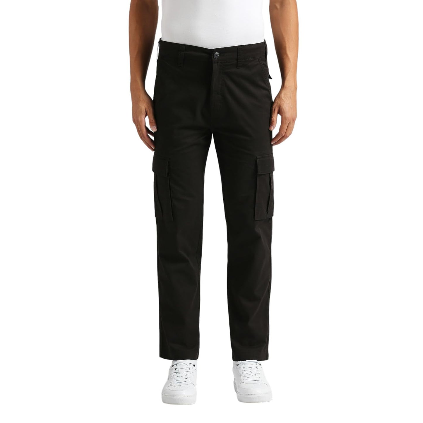 Pepe Jeans MenS Regular Casual Pants (Pm211748_Black