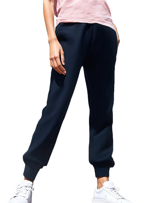 Bewakoof WomenS Solid Slim Fit Cotton Blend Joggers