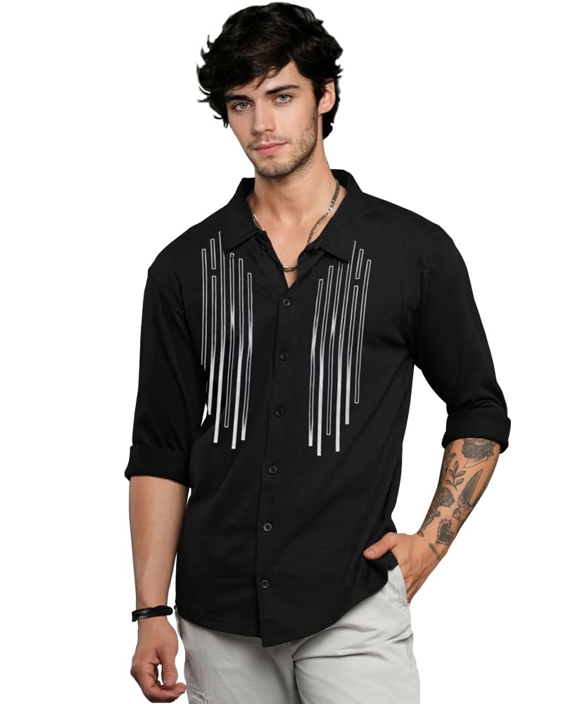 Noble Monk MenS Regular Fit Shirt |Full Sleeve | Stylish Shirt For Men