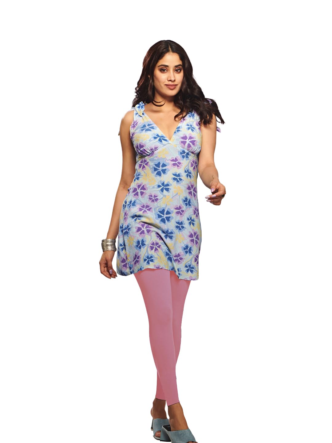 Premium Viscose Stretchable Ankle Length Leggings For Women