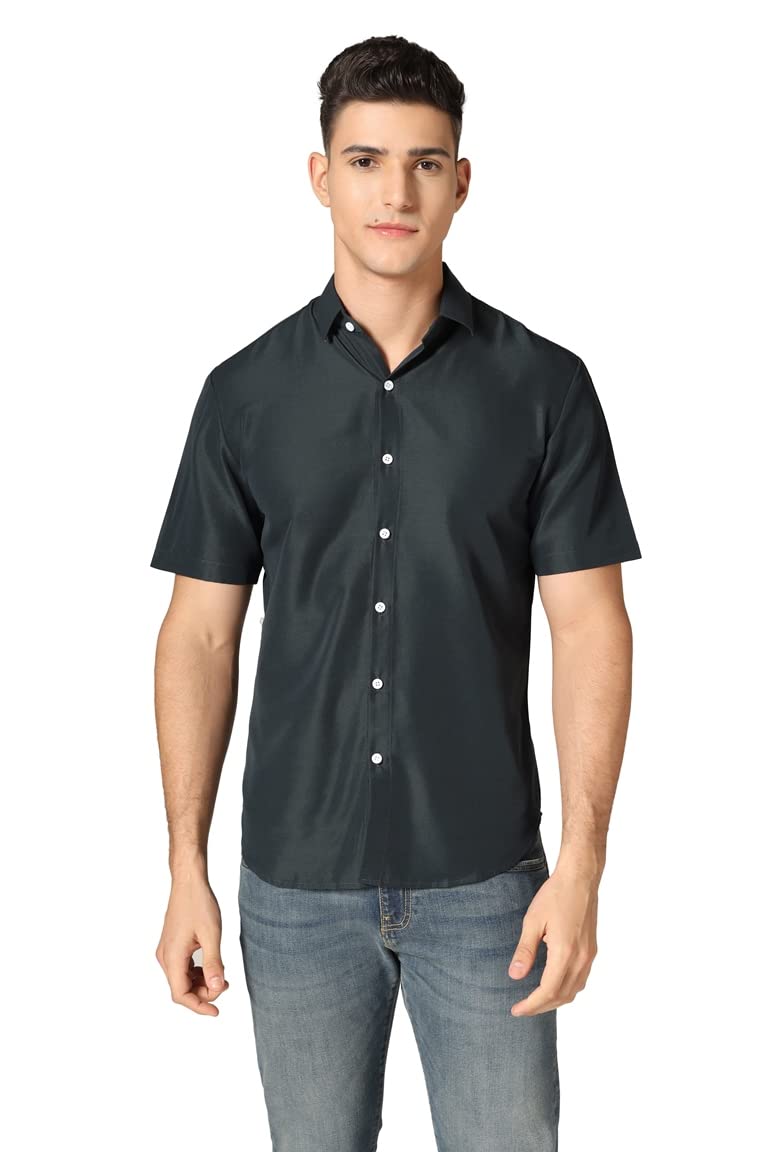 OM SAI LATEST CREATION Shirt for Men || Opaqu Cotton Shirts for Men || Regular Fit Solid Shirts for Men || Spread Collar & Half