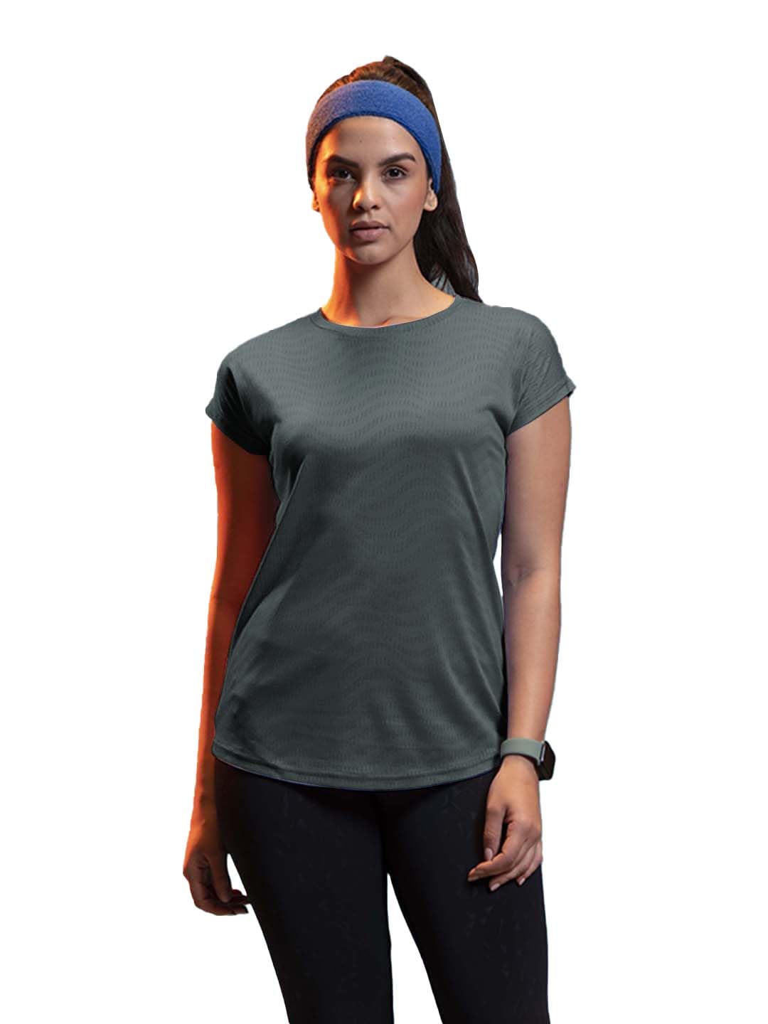 Lyra WomenS Rapid Dry Short Sleeve Breathable And Flexible Fit Active Top