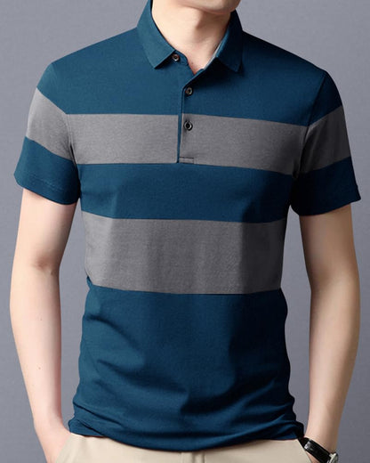 Noble Monk MenS (Combo Pack Of 2) -Regular Fit Polo T Shirt |Half Sleeves |Collar Tshirts |Casual Tshirt