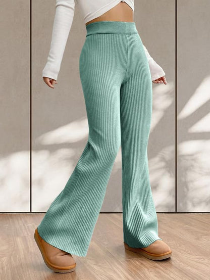 Tee Projekt Trouser for Women l Cotton Blend Summer Trouser l High-Waisted Pant (Pack of 3)