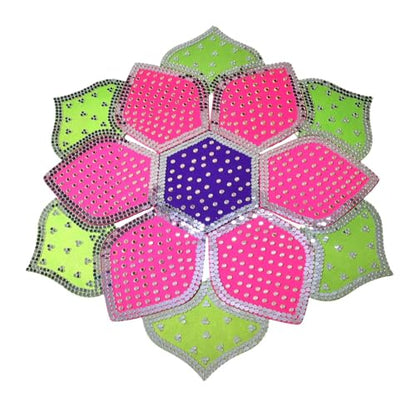 One Minute Rangoli - Hexagonal 18