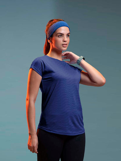 Lyra WomenS Rapid Dry Short Sleeve Breathable And Flexible Fit Active Top