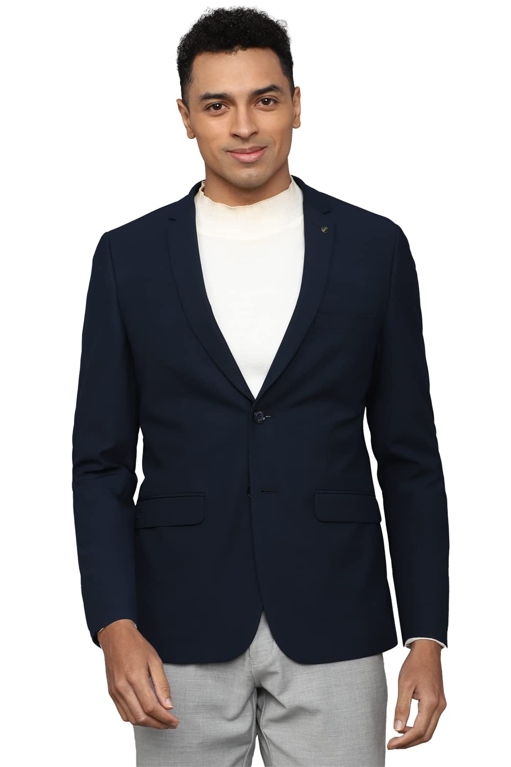Allen Solly Women Slim Fit Solid Casual Polyester Blazer