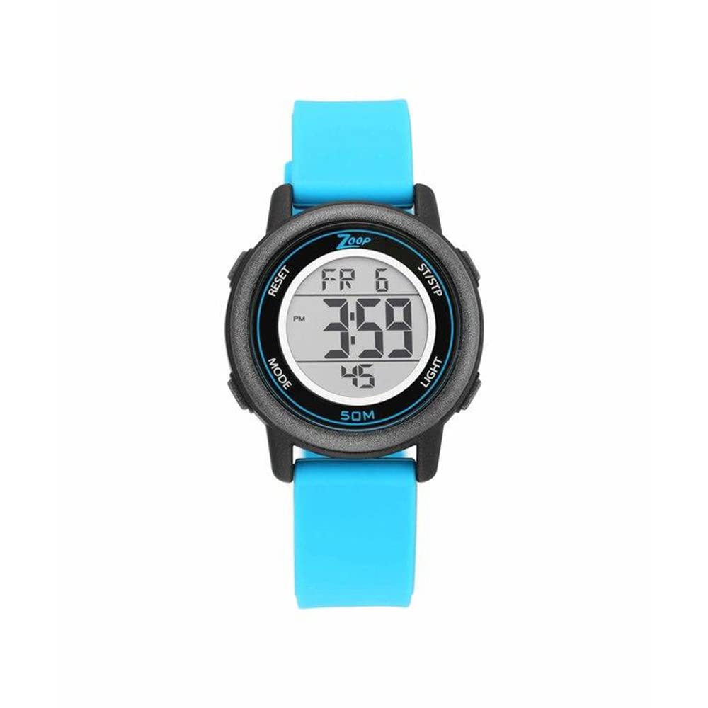 Zoop Digital Watch With Digital Dial & Blue Strap For Girls Kids, From House Of Titan