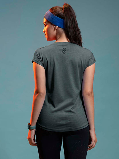 Lyra WomenS Rapid Dry Short Sleeve Breathable And Flexible Fit Active Top