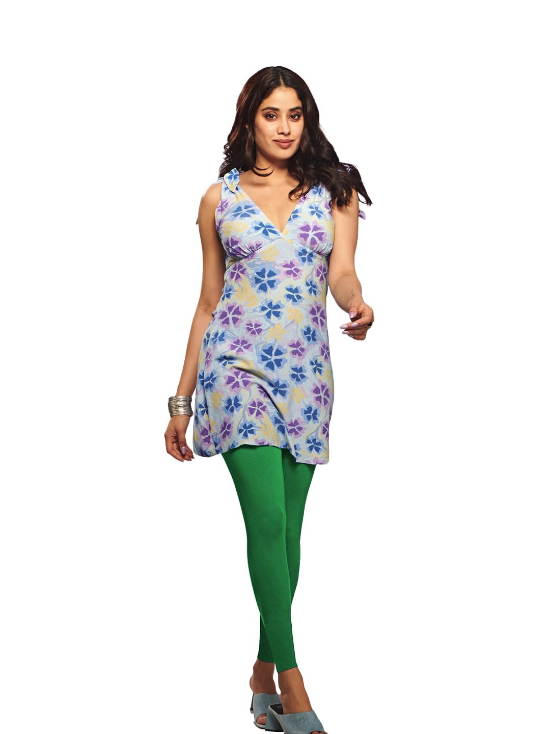 Premium Viscose Stretchable Ankle Length Leggings For Women