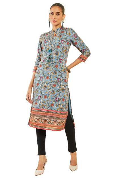 Soch Women's Polyester Kurta