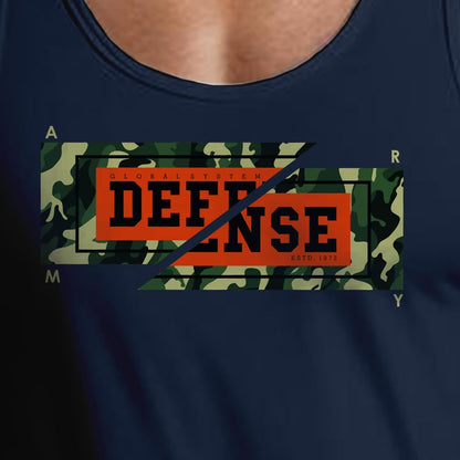 Peppyzone Mens Printed Regular Fit Vest (TT-ArmyP-1092_Navy Blue4