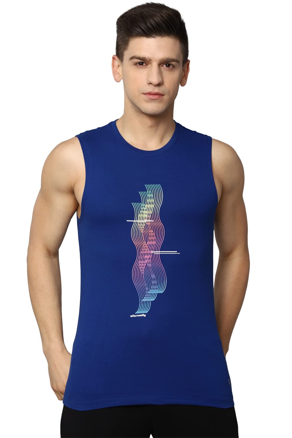 Allen Solly Men Printed Graphic Casual Vest