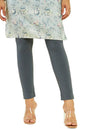 Soch Womens Grey Viscose Solid Straight Pant