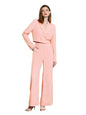 Kotty WomenS Solid Relaxed Fit Full Sleeve Co-Ord Blazer And Trouser Set.