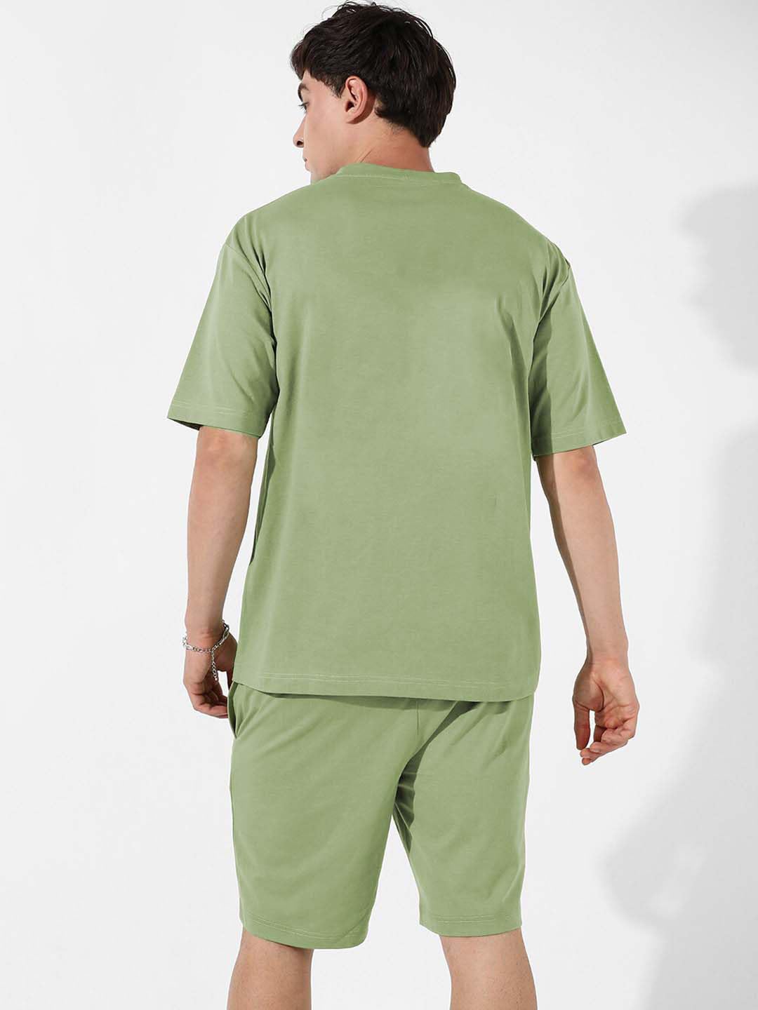 Royalscout MenS Night Suit | MenS Co-Ord Set | Lounge-Wear Night Dress Pajama Set | Summer Night Wear | Solid Plain Casual Paja