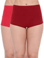 Lyra Premium Cotton Modern Mid Waist Boy Leg Panties For Women