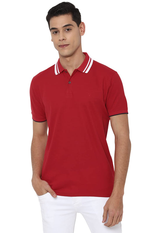 Allen Solly Men Formal T-Shirt