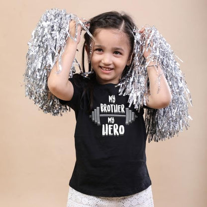Bon Organik Girls Regular Fit T-Shirt (24RAKHI6081_Sister