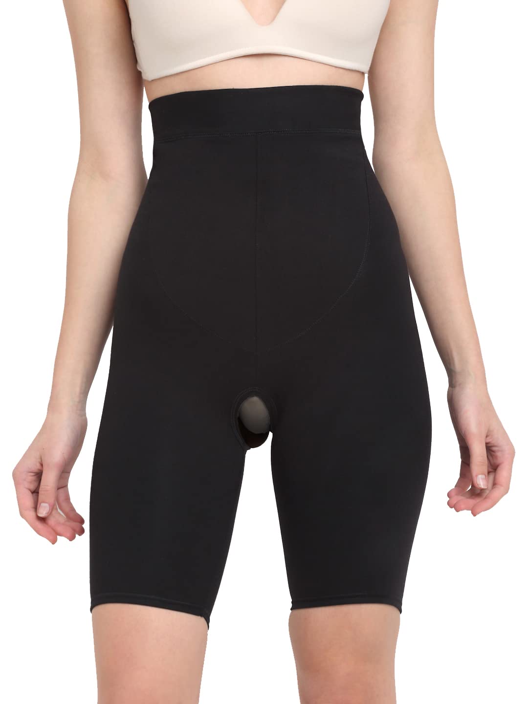 Shasmi Womens High Waist Shapewear with Anti Rolling Strip Tummy Control Tucker Waist Slimming Panties Women Shapewear Underwea