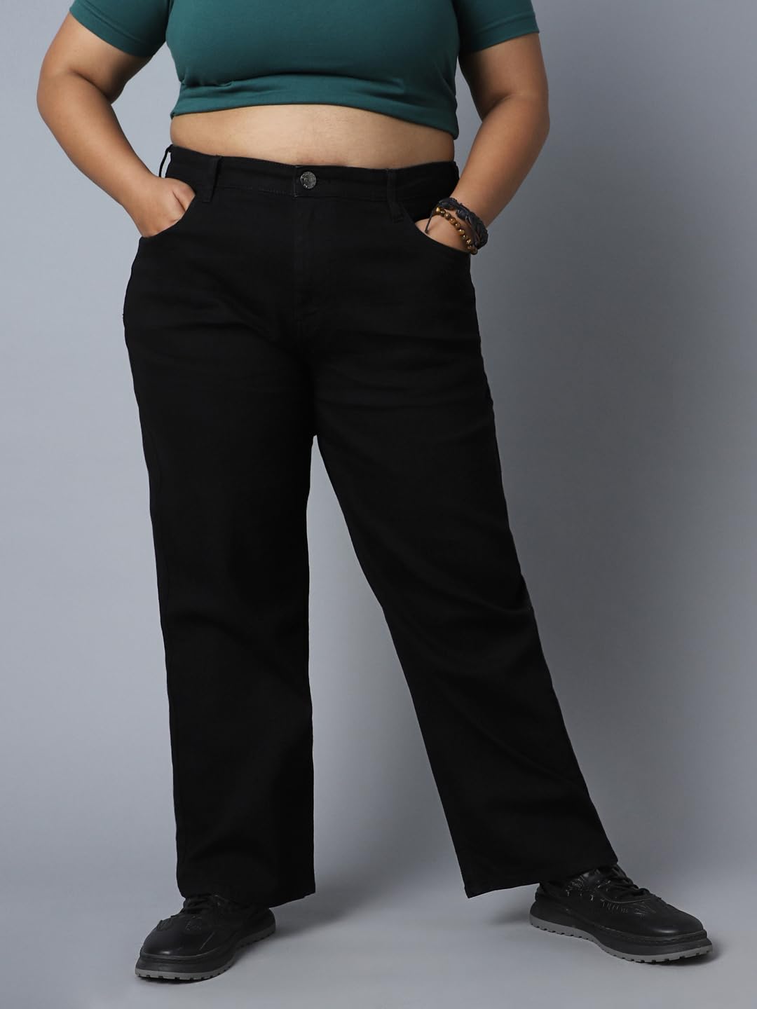 High Star WomenS Classic Jeans (Hswpjnw23102_Bk1_Black3