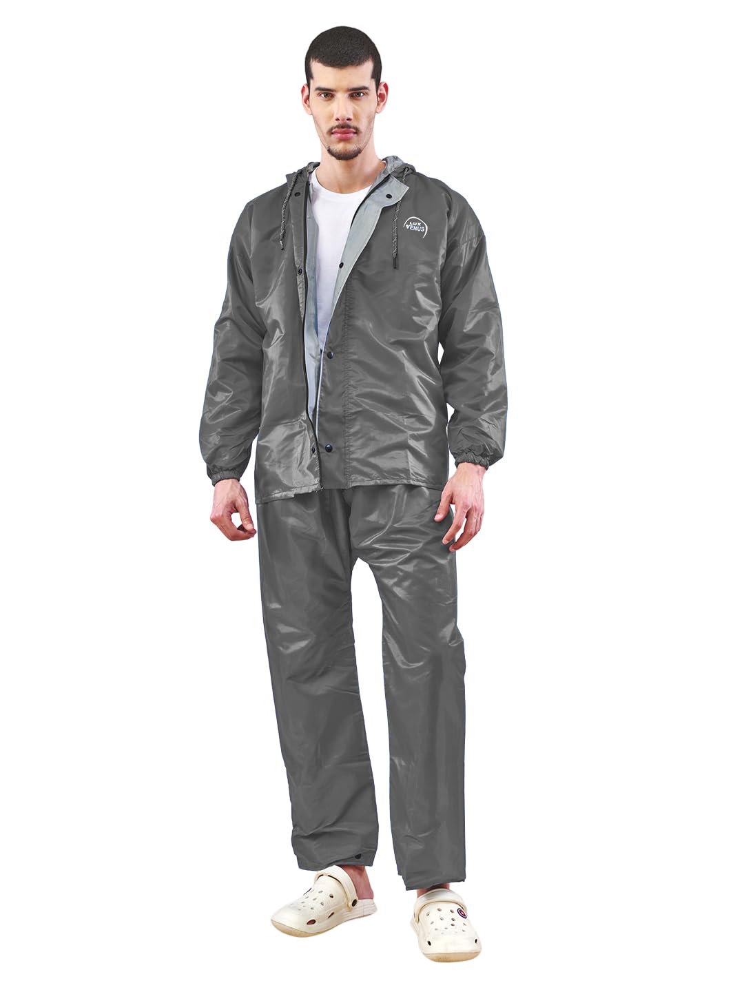 Lux Venus Reversible Rain Coat For Men.
