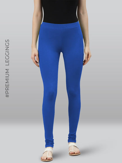Lyra Premium Viscose Full Length Churidar Leggings For Women