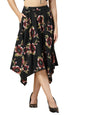 OOMPH! Long Skirts for Women Black - msk171