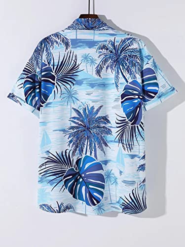 LERIYA FASHION Regular Fit Shirt for Men || Rayon Tropical Printed Shirts for Men || Summer Wear Shirt for Men || Perfect for Ou