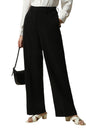 Allen Solly Women Regular Fit Solid Casual Formal Cotton Pants
