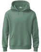 ADRO Mens Cotton Neck Hooded Sweatshirt (H24-PLN-PT_Pista