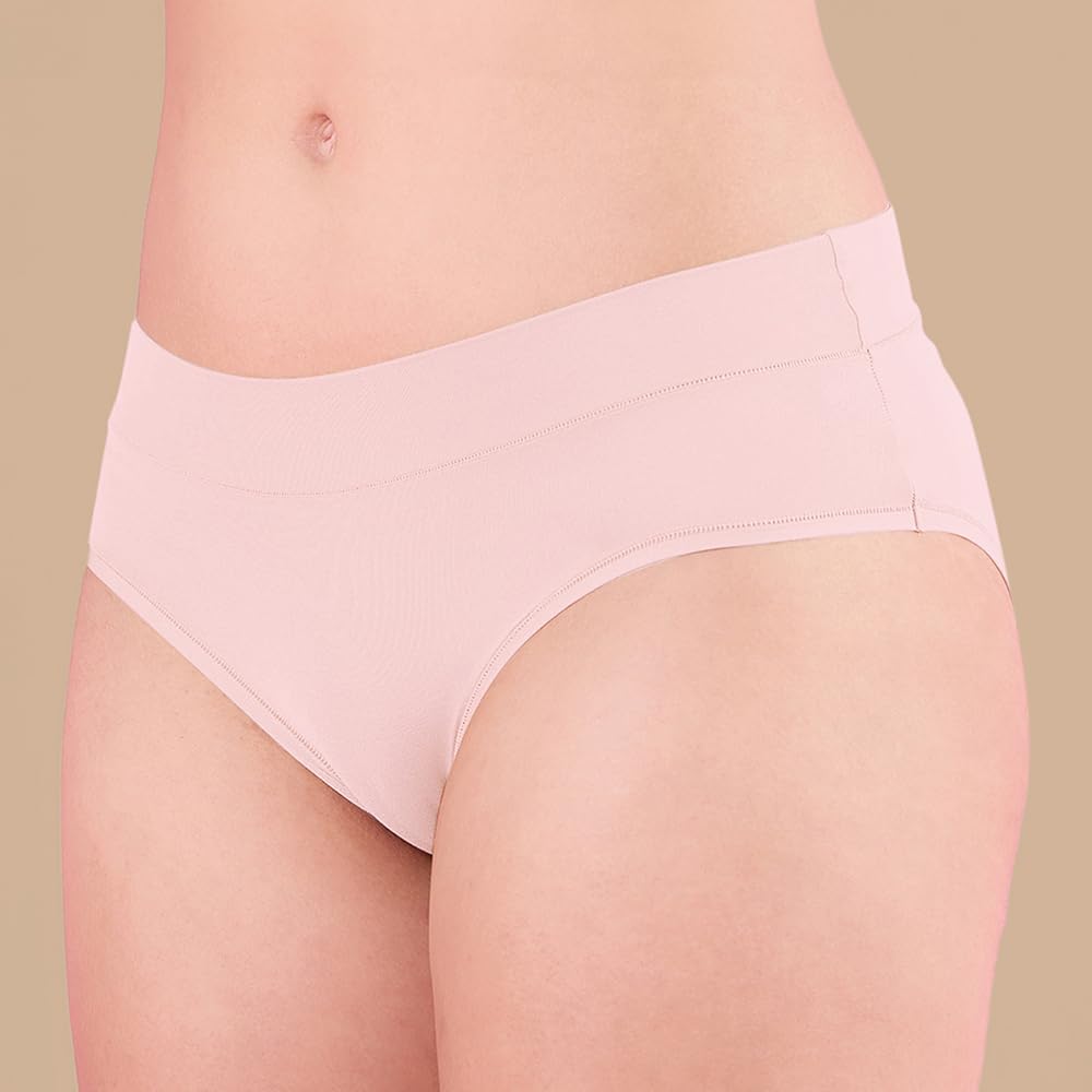 Nykd (Nyp341 Super Stretch Bikini Panty Underwear For Women | Ultra-Soft & Comfortable Fabric With Smooth Elastic Waistband | Ge