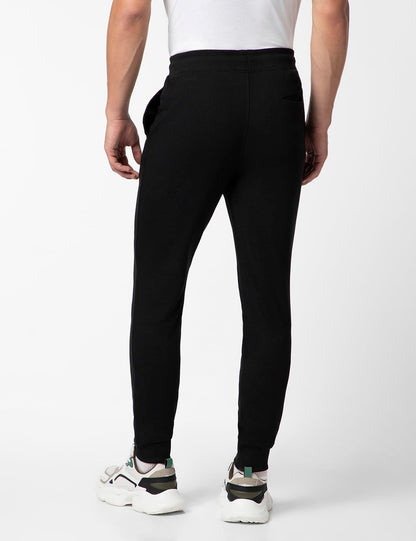 FYLTR Mens Casual Joggers with Pintuck Design - Elasticated Waist with Drawstring | Welt Back Pocket | Solid Color